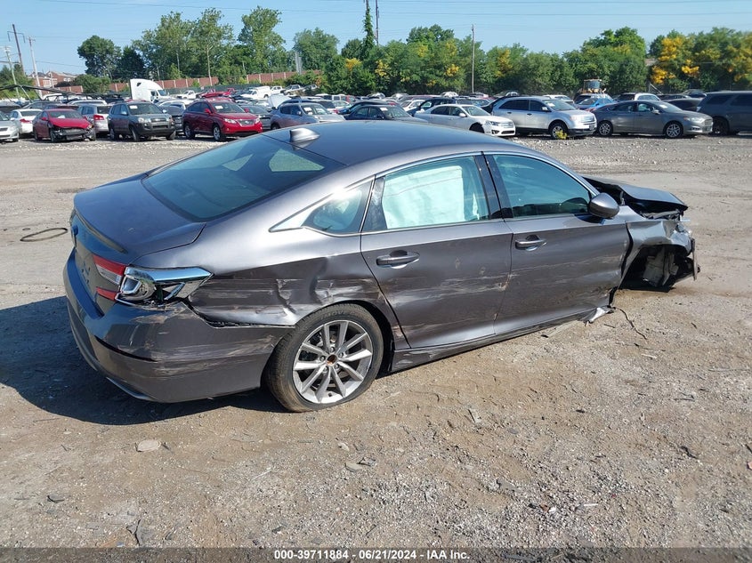 VIN 1HGCV1F1XMA018415 2021 HONDA ACCORD LX