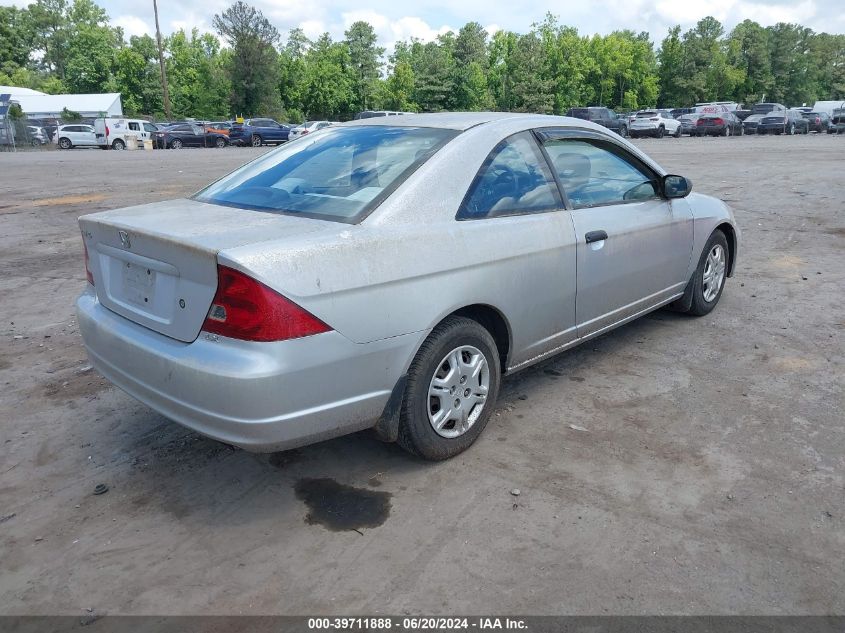 1HGEM22521L101301 | 2001 HONDA CIVIC