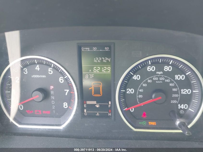 2008 Honda Cr-V Ex-L VIN: JHLRE48778C026691 Lot: 39711913