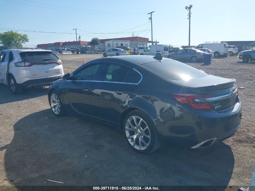 2016 Buick Regal Turbo Gs VIN: 2G4GU5GX9G9208201 Lot: 39711915