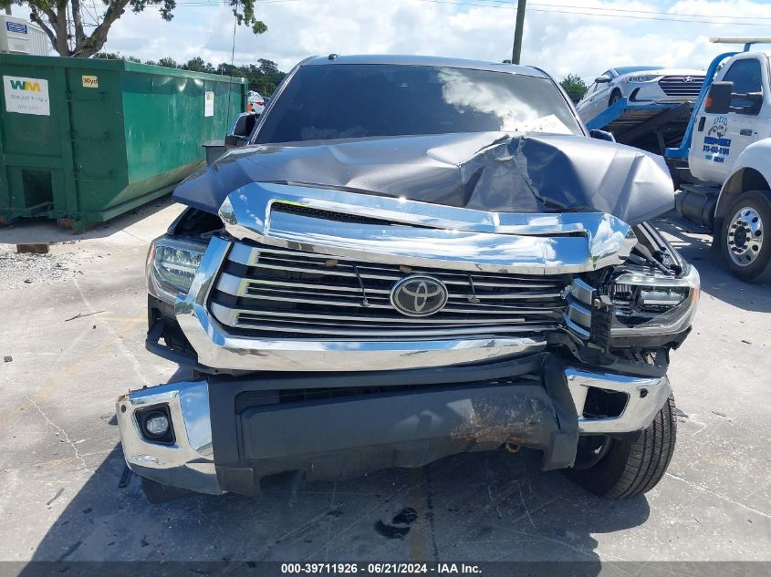 2018 Toyota Tundra Limited 5.7L V8 VIN: 5TFFY5F1XJX237782 Lot: 39711926