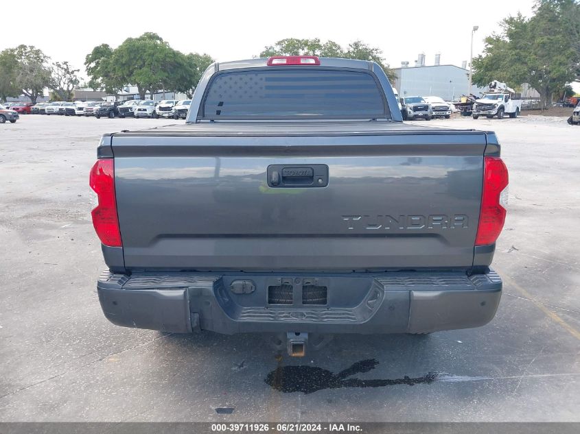 2018 Toyota Tundra Limited 5.7L V8 VIN: 5TFFY5F1XJX237782 Lot: 39711926