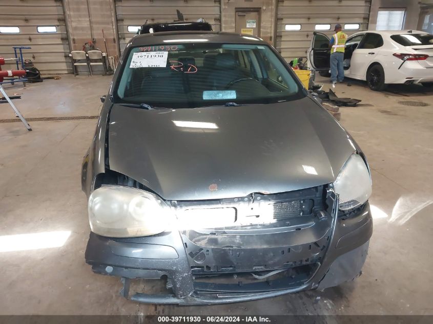 2008 Volkswagen Jetta Se/Sel VIN: 3VWRM71K28M005744 Lot: 39711930