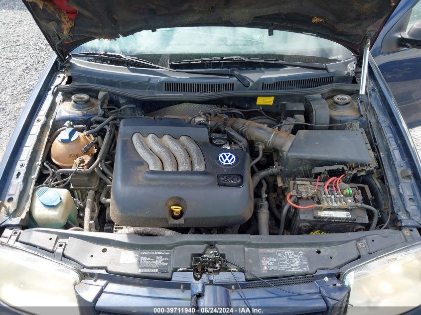 2002 Volkswagen Jetta Gls VIN: 3VWSK69MX2M130439 Lot: 39711940