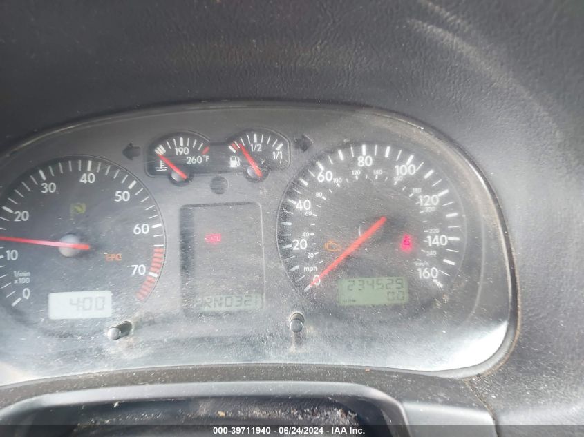 2002 Volkswagen Jetta Gls VIN: 3VWSK69MX2M130439 Lot: 39711940