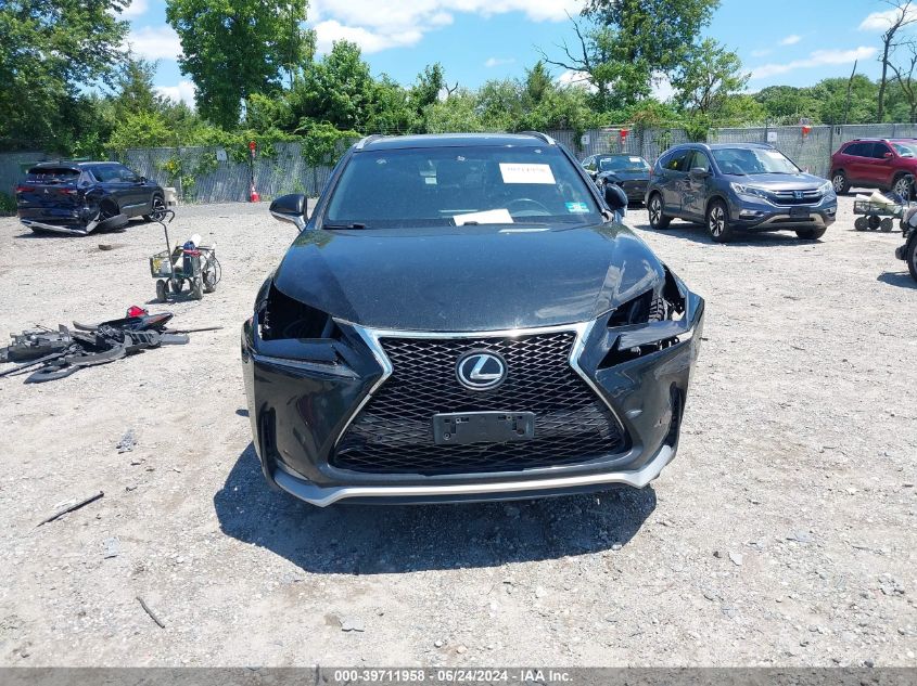 JTJBARBZ9F2017458 2015 Lexus Nx 200T F Sport