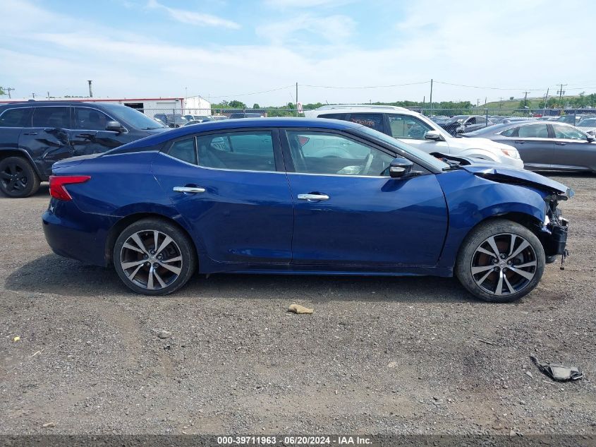 2018 Nissan Maxima 3.5 Sv VIN: 1N4AA6AP7JC390228 Lot: 39711963