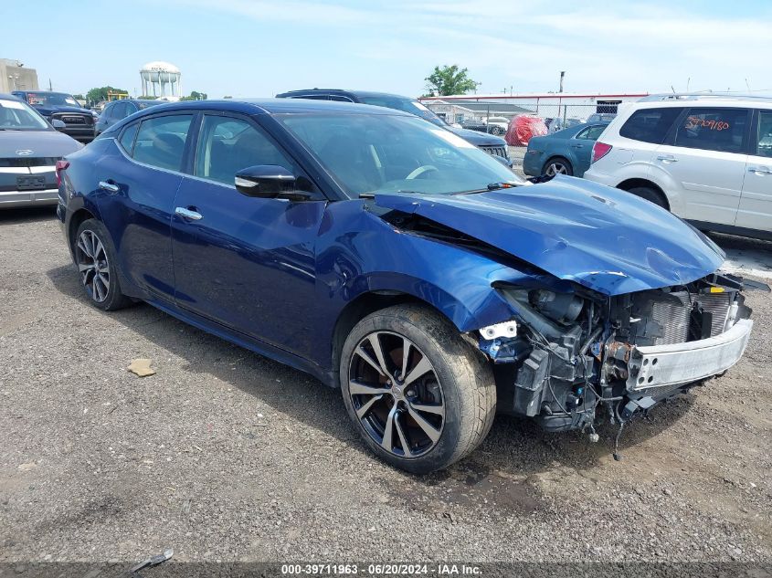 2018 Nissan Maxima 3.5 Sv VIN: 1N4AA6AP7JC390228 Lot: 39711963