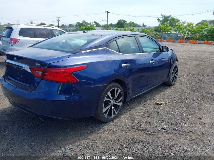 2018 Nissan Maxima 3.5 Sv VIN: 1N4AA6AP7JC390228 Lot: 39711963