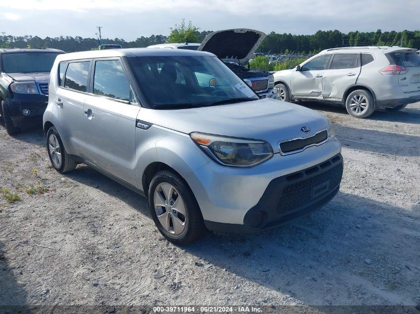 KNDJN2A29F7749655 | 2015 KIA SOUL