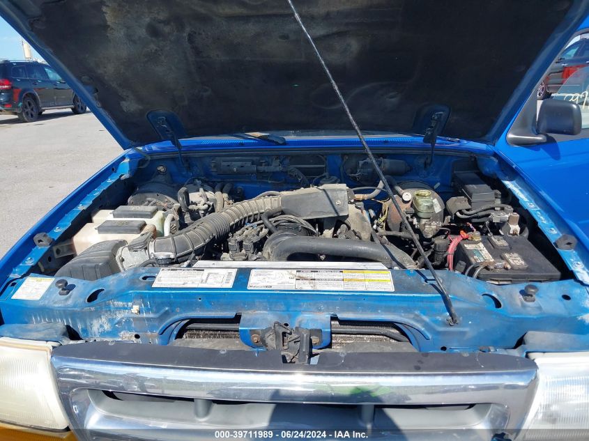 1999 Ford Ranger Xl/Xlt VIN: 1FTYR10CXXUA00339 Lot: 39711989