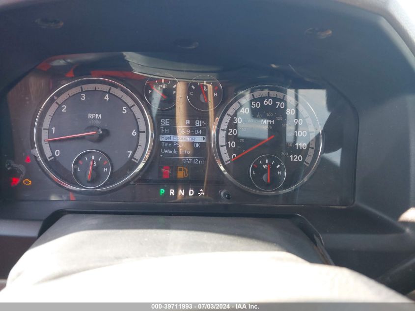 2010 Dodge Ram 1500 Slt/Sport/Trx VIN: 1D7RV1CT7AS258211 Lot: 39711993