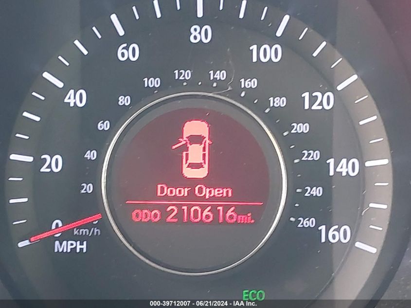 2011 Kia Optima Ex/Sx VIN: KNAGN4A78B5186411 Lot: 39712007