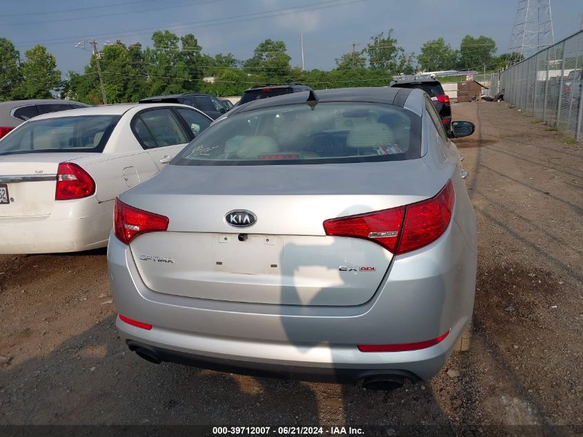 2011 Kia Optima Ex/Sx VIN: KNAGN4A78B5186411 Lot: 39712007