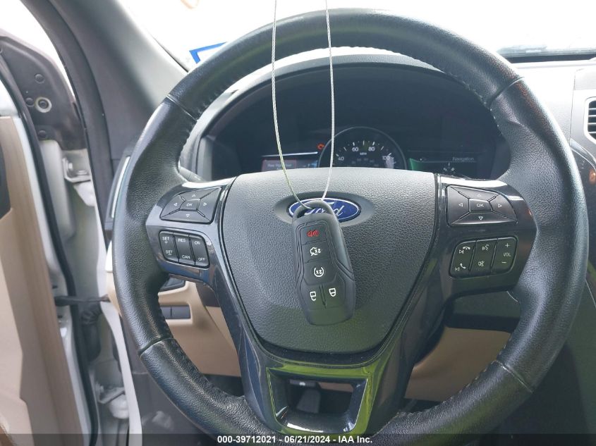 2016 Ford Explorer Xlt VIN: 1FM5K7D87GGC58036 Lot: 39712021