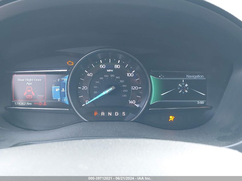 2016 Ford Explorer Xlt VIN: 1FM5K7D87GGC58036 Lot: 39712021