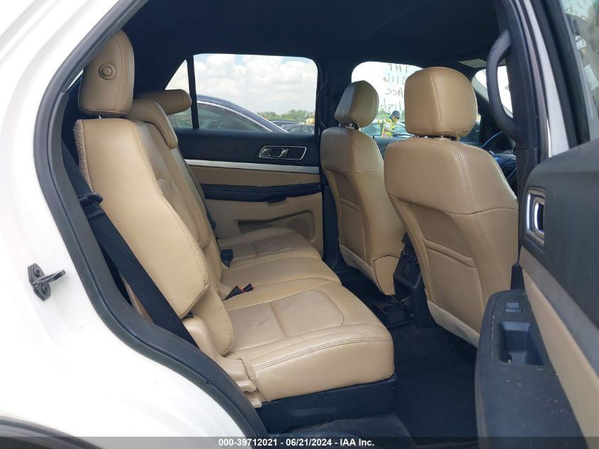 2016 Ford Explorer Xlt VIN: 1FM5K7D87GGC58036 Lot: 39712021