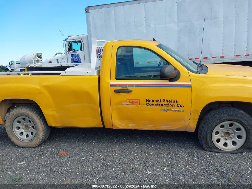 2012 GMC Sierra 1500 Work Truck VIN: 1GTN1TE08CZ261616 Lot: 39712022