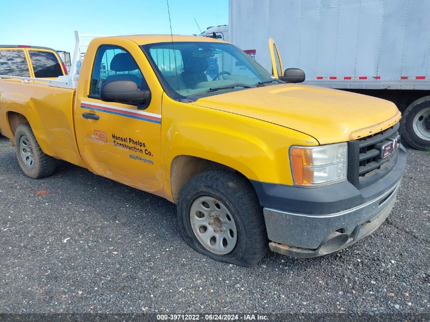 2012 GMC Sierra 1500 Work Truck VIN: 1GTN1TE08CZ261616 Lot: 39712022