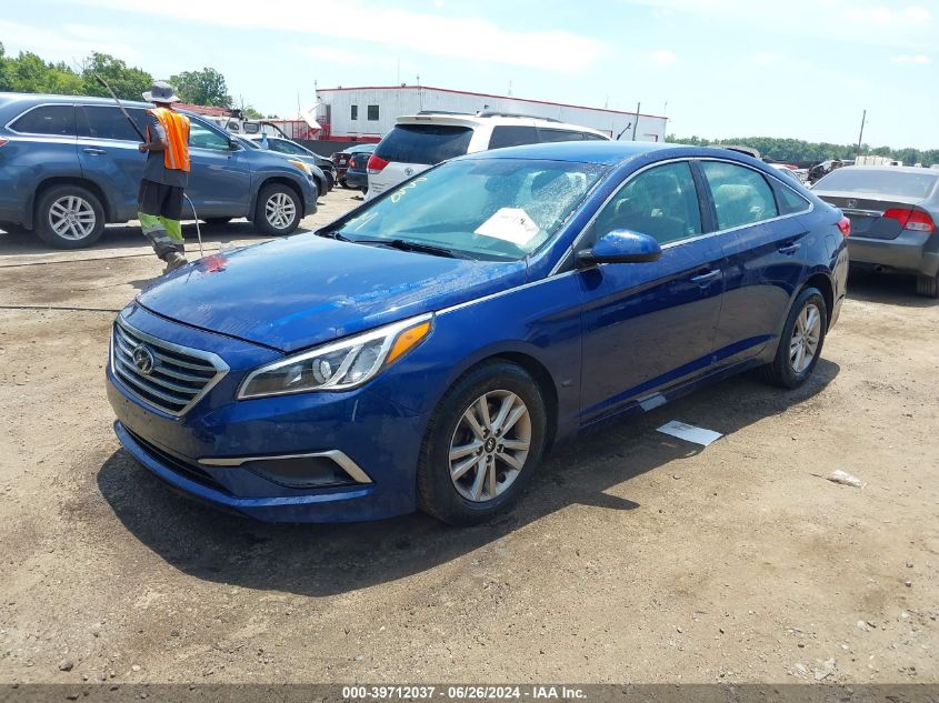 2016 HYUNDAI SONATA SE - 5NPE24AF9GH372055