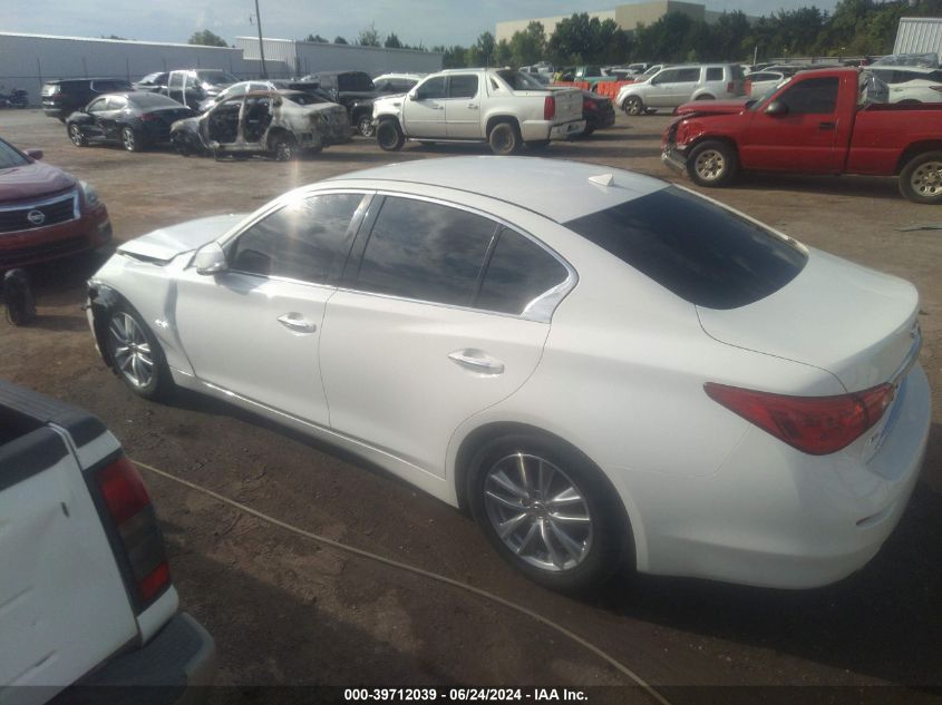 2017 Infiniti Q50 2.0T Base VIN: JN1CV7AR3HM681752 Lot: 39712039