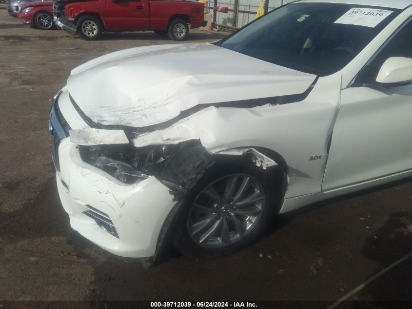 2017 Infiniti Q50 2.0T Base VIN: JN1CV7AR3HM681752 Lot: 39712039