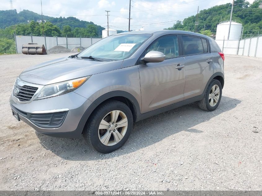 2013 Kia Sportage Lx VIN: KNDPB3A27D7364813 Lot: 39712041