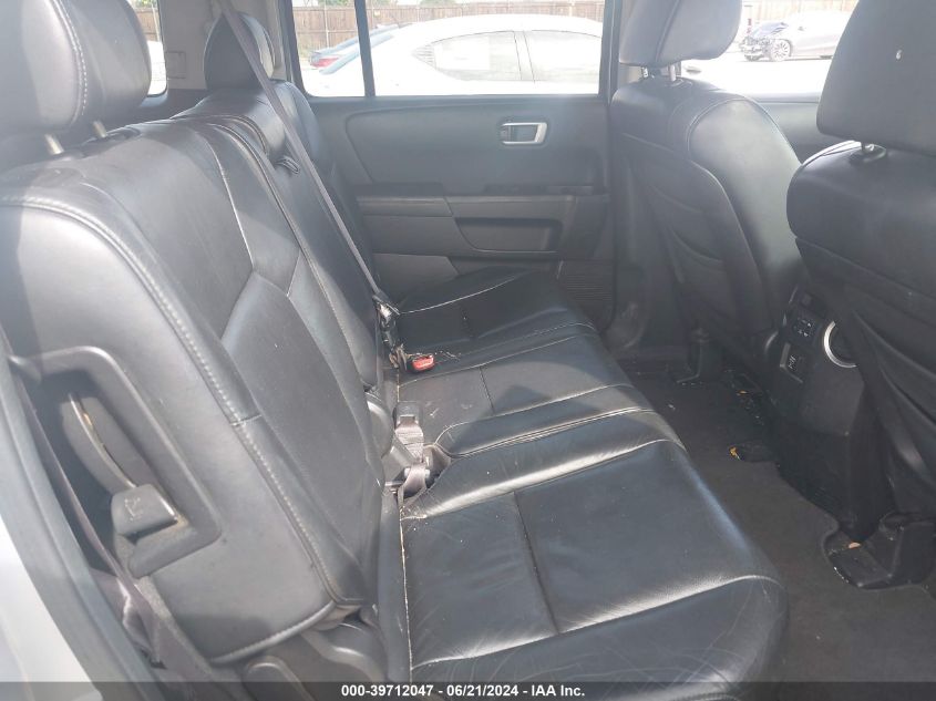 2010 Honda Pilot Ex-L VIN: 5FNYF4H52AB016910 Lot: 39712047