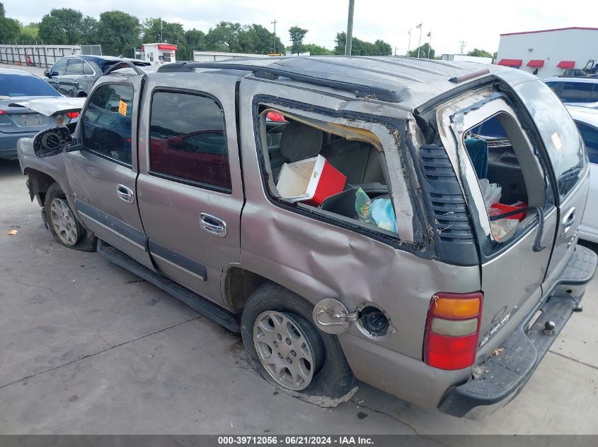 2003 Chevrolet Tahoe C1500 VIN: 1GNEC13V93R232310 Lot: 39712056