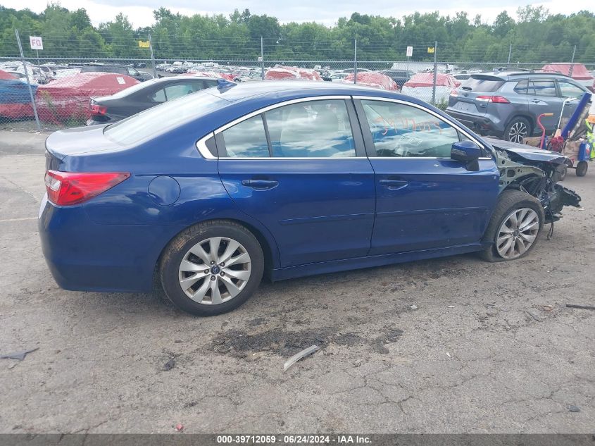 2016 Subaru Legacy 2.5I Premium VIN: 4S3BNAF63G3053506 Lot: 39712059