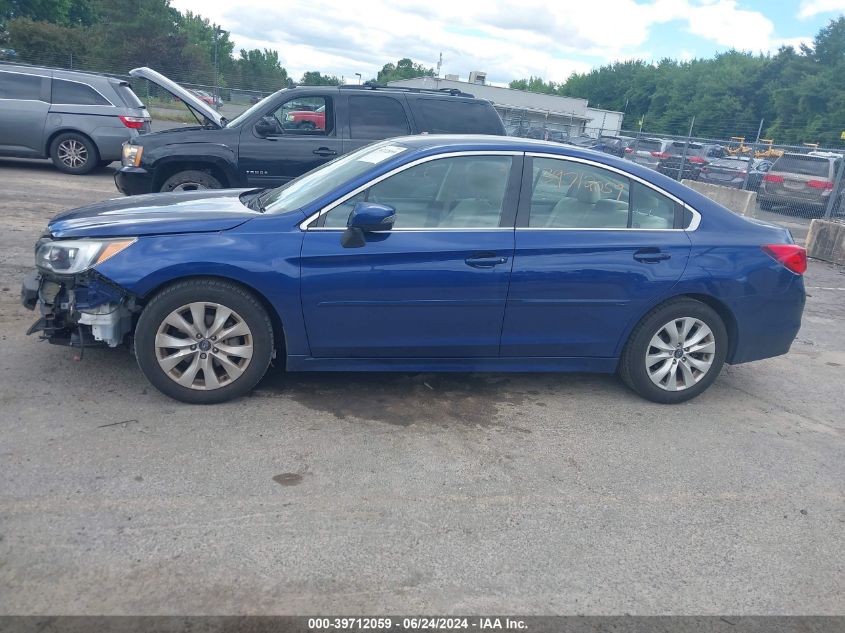 2016 Subaru Legacy 2.5I Premium VIN: 4S3BNAF63G3053506 Lot: 39712059