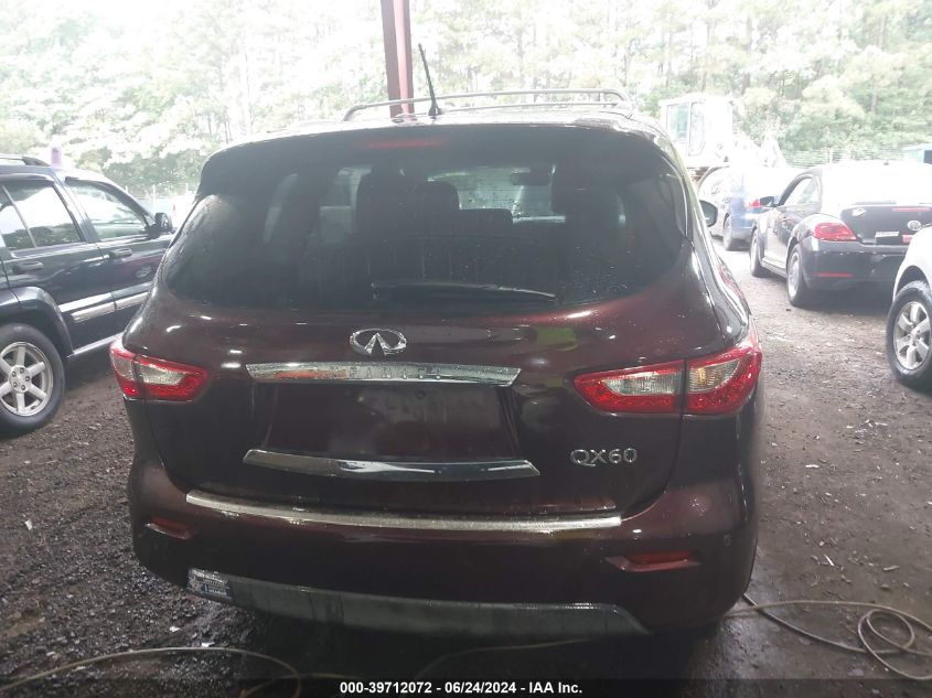 2014 Infiniti Qx60 VIN: 5N1AL0MM1EC553198 Lot: 39712072