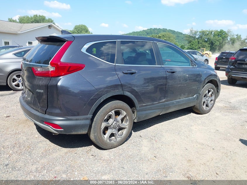 VIN 7FARW2H53JE098420 2018 HONDA CR-V EX