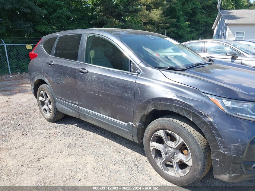 VIN 7FARW2H53JE098420 2018 HONDA CR-V EX
