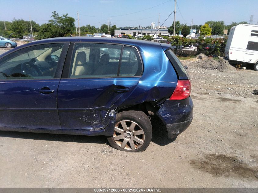 2006 Volkswagen Rabbit 4-Door VIN: WVWDR71K56W201009 Lot: 39712086