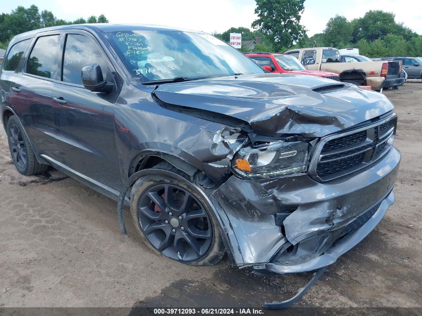 2017 Dodge Durango R/T VIN: 1C4SDJCT4HC797159 Lot: 39712093