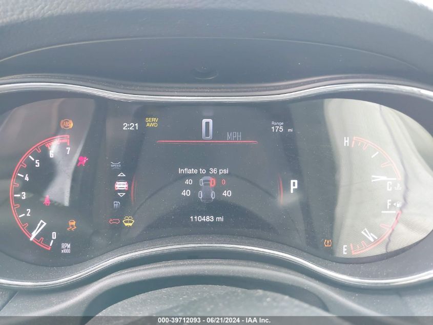 2017 Dodge Durango R/T VIN: 1C4SDJCT4HC797159 Lot: 39712093