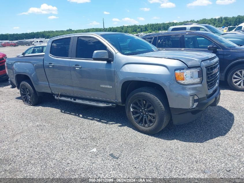 2022 GMC Canyon 4Wd Long Box Elevation VIN: 1GTG6CEN8N1231541 Lot: 39712099