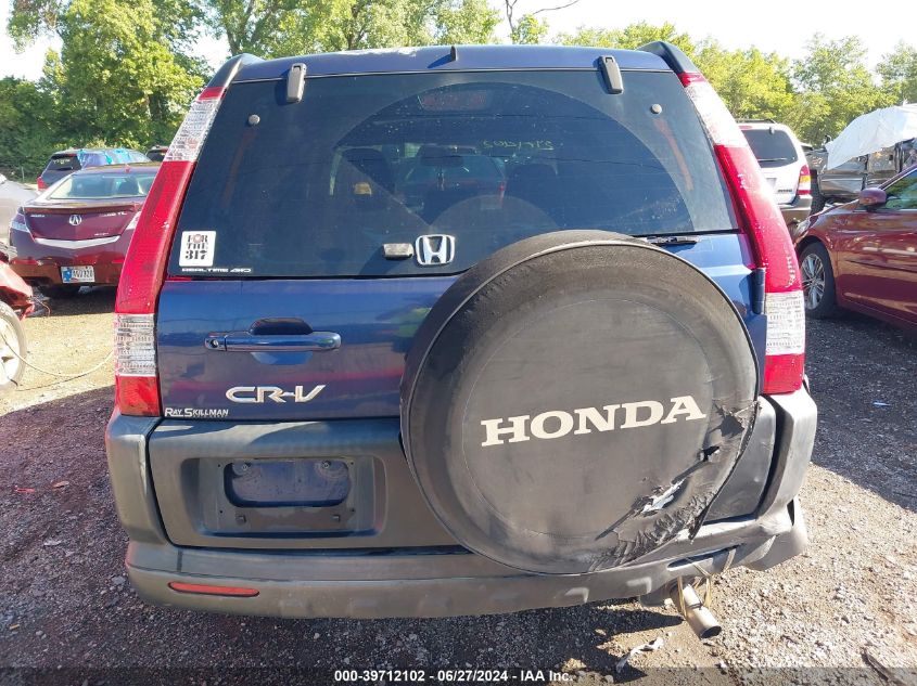 2005 Honda Cr-V Ex VIN: JHLRD78875C015635 Lot: 39712102