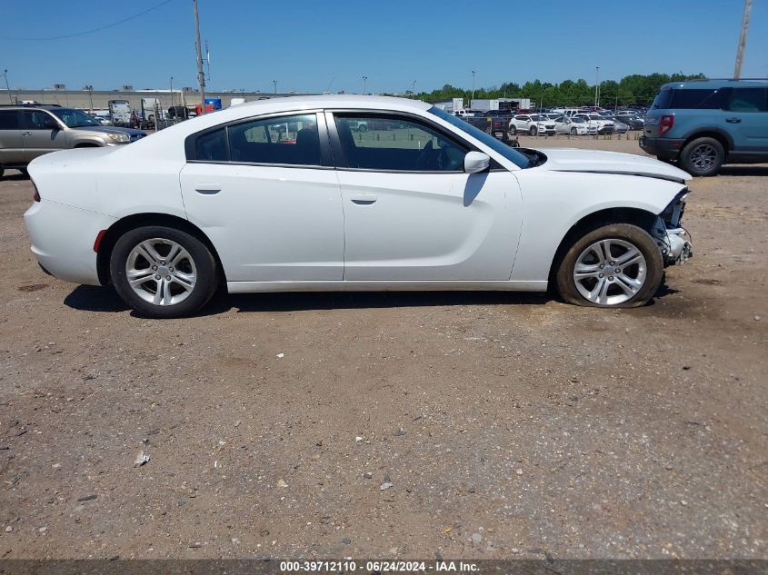 2022 Dodge Charger Sxt Rwd VIN: 2C3CDXBG6NH208055 Lot: 39712110