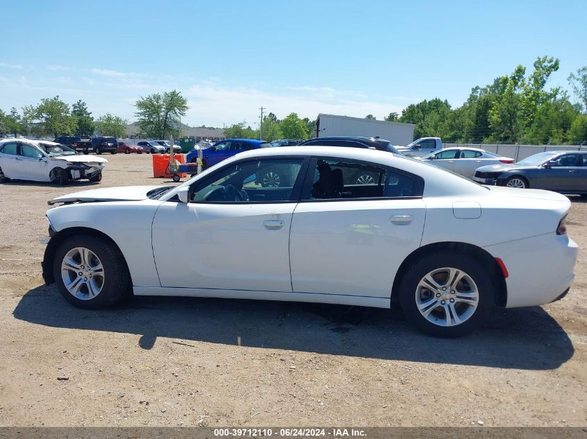 2022 Dodge Charger Sxt Rwd VIN: 2C3CDXBG6NH208055 Lot: 39712110