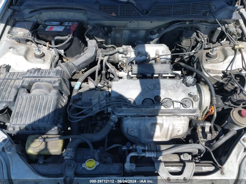 1998 Honda Civic Ex VIN: 1HGEJ8241WL071945 Lot: 39712112