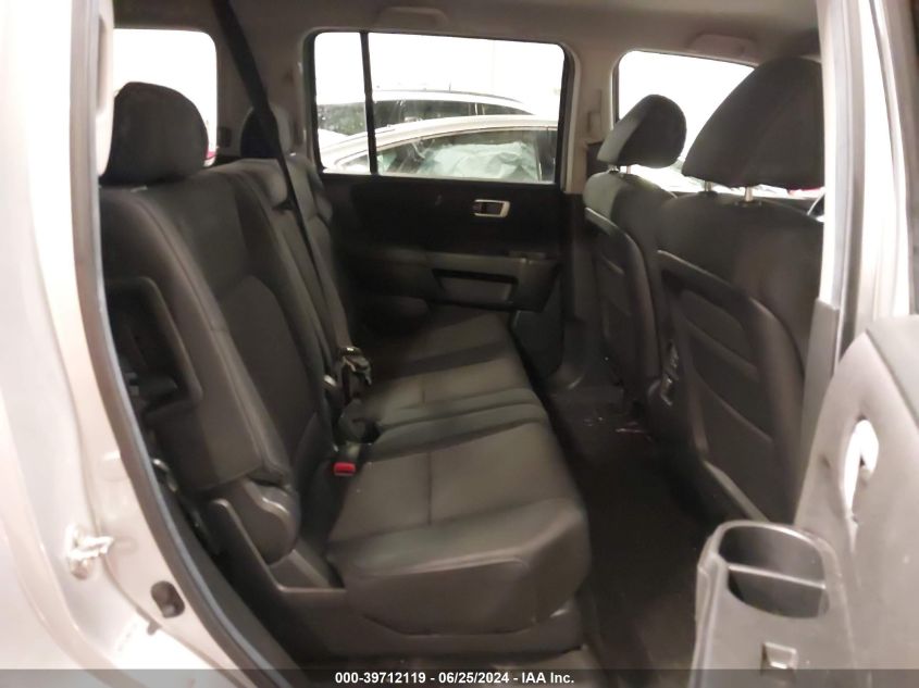 2011 Honda Pilot Lx VIN: 5FNYF4H29BB093801 Lot: 39712119