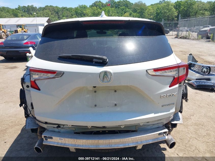 2021 Acura Rdx Technology VIN: 5J8TC2H58ML022513 Lot: 39712141