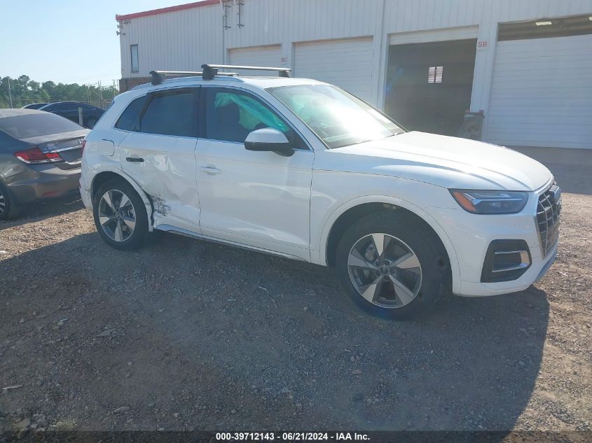 2023 Audi Q5 Premium Plus 40 Tfsi Quattro S Tronic VIN: WA1BBAFY7P2156440 Lot: 39712143