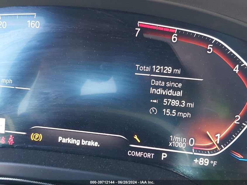 2022 BMW X3 xDrive30I VIN: 5UX53DP01N9J36925 Lot: 39712144