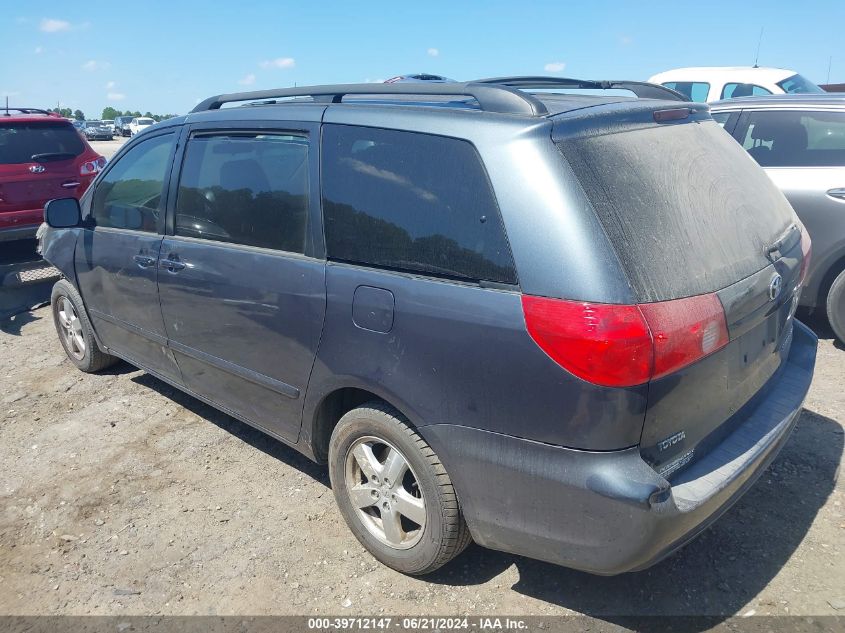 2010 Toyota Sienna Ce/Le VIN: 5TDKK4CC8AS297291 Lot: 39712147