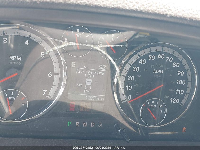 2010 Dodge Ram 1500 Slt/Sport/Trx VIN: 1D7RV1GT2AS240256 Lot: 39712152