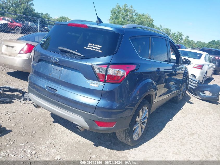 2018 Ford Escape Titanium VIN: 1FMCU9J93JUC80098 Lot: 39712156