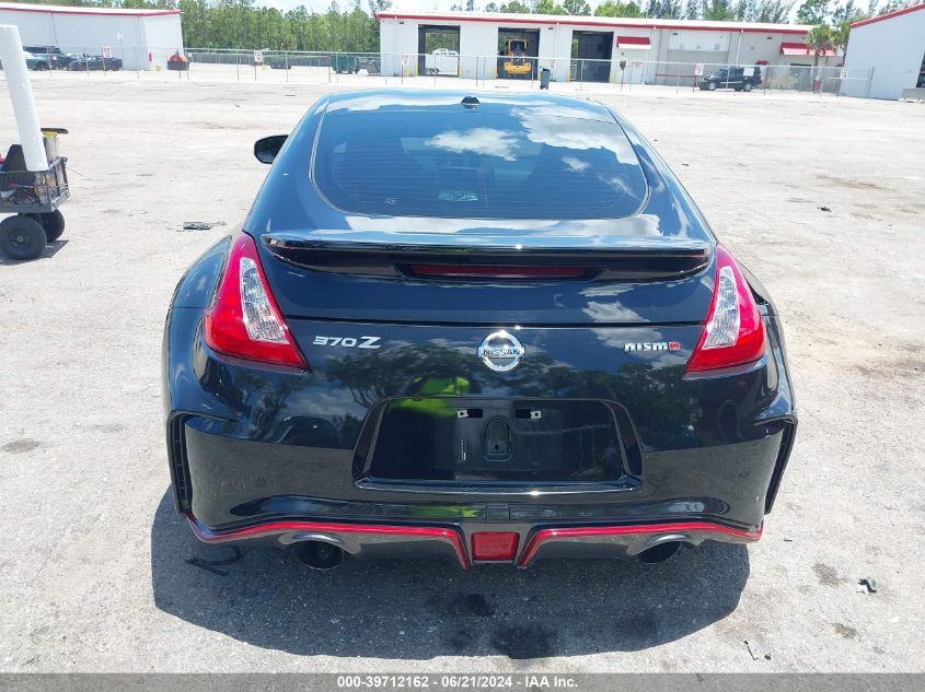 2016 Nissan 370Z Nismo Tech VIN: JN1AZ4EH2GM936000 Lot: 39712162